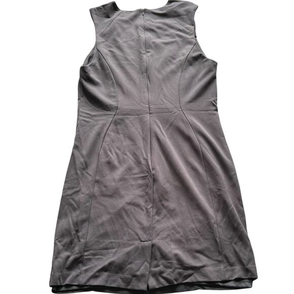 Womens Dress Size Large Gray Professional Classic Business Casual Summer Office - Picture 5 of 10